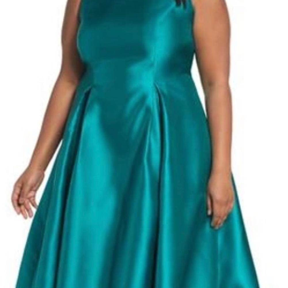 Berry Tea Length Dress
